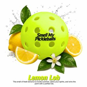 Lemon Lob | 3 scented pickleballs